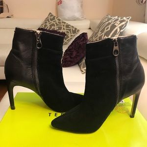Used Ted Baker Booties, Black, Size 6.5